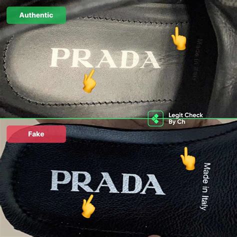 real vs fake prada boots|authenticity card prada.